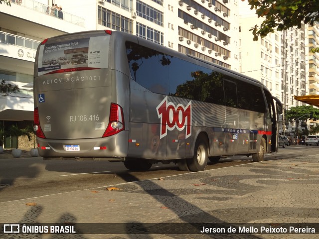 Auto Viação 1001 RJ 108.416 na cidade de Niterói, Rio de Janeiro, Brasil, por Jerson de Mello Peixoto Pereira. Número da foto: #12913876.