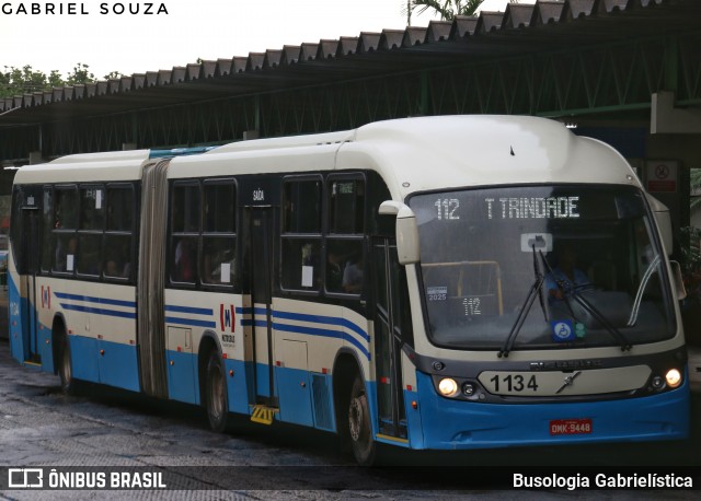 Metrobus 1134 na cidade de Goiânia, Goiás, Brasil, por Busologia Gabrielística. Número da foto: #12913758.