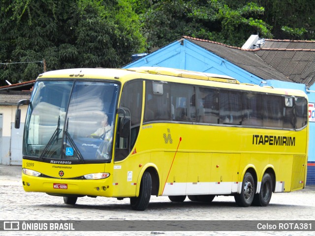Viação Itapemirim 5099 na cidade de Teófilo Otoni, Minas Gerais, Brasil, por Celso ROTA381. Número da foto: #12913573.