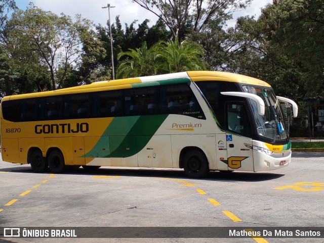 Empresa Gontijo de Transportes 18870 na cidade de São Paulo, São Paulo, Brasil, por Matheus Da Mata Santos. Número da foto: #12912078.