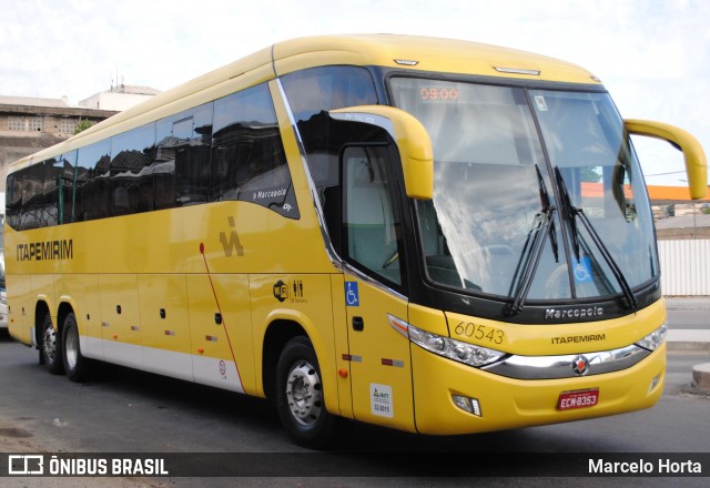 Viação Itapemirim 60543 na cidade de Rio Acima, Minas Gerais, Brasil, por Marcelo Horta. Número da foto: #12911150.