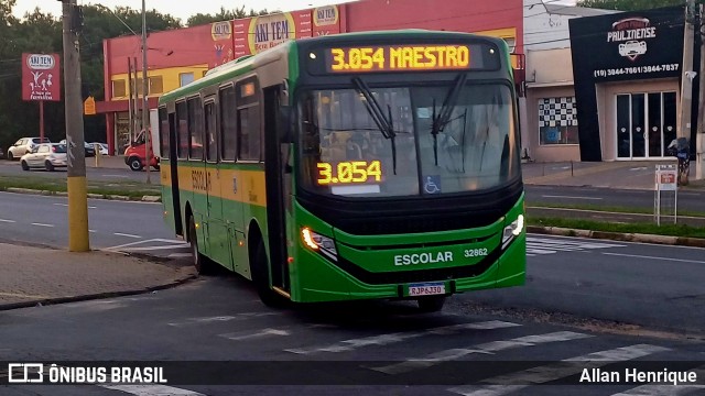 Transportes Capellini 32862 na cidade de Paulínia, São Paulo, Brasil, por Allan Henrique. Número da foto: #12912110.