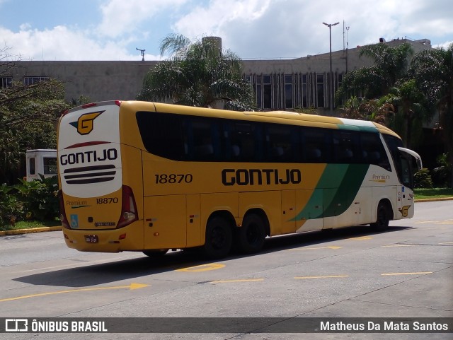 Empresa Gontijo de Transportes 18870 na cidade de São Paulo, São Paulo, Brasil, por Matheus Da Mata Santos. Número da foto: #12912085.