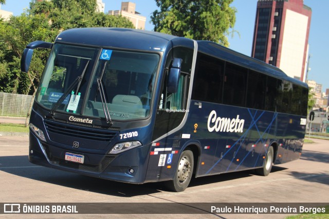 Viação Cometa 721910 na cidade de Curitiba, Paraná, Brasil, por Paulo Henrique Pereira Borges. Número da foto: #12912483.