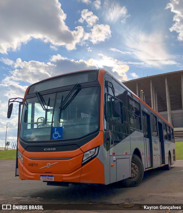 Auto Viação Marechal Brasília 448711 na cidade de Brasília, Distrito Federal, Brasil, por Kayron Gonçalves. Número da foto: #12913881.