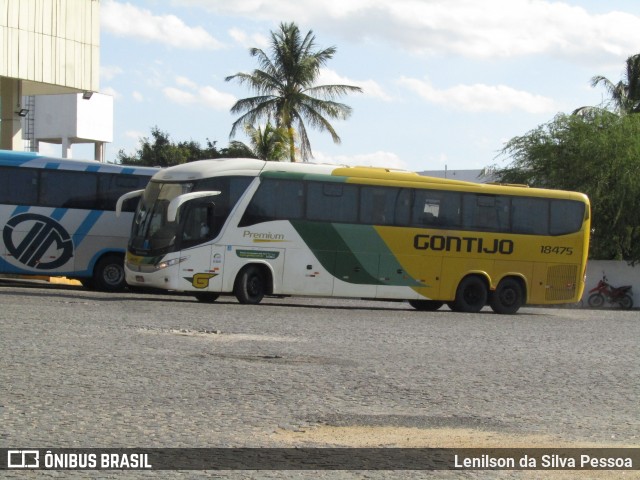 Empresa Gontijo de Transportes 18475 na cidade de Caruaru, Pernambuco, Brasil, por Lenilson da Silva Pessoa. Número da foto: #12912720.