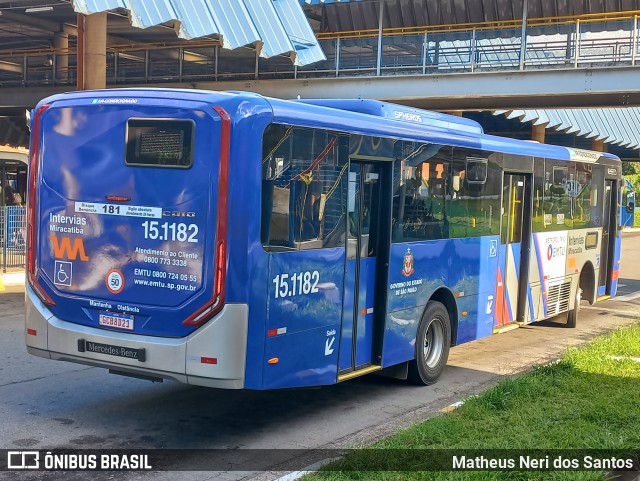 Viação Miracatiba 15.1182 na cidade de Cotia, São Paulo, Brasil, por Matheus Neri dos Santos. Número da foto: #12911958.