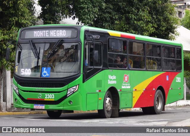 Auto Viação Suzano 2303 na cidade de Santa Isabel, São Paulo, Brasil, por Rafael Santos Silva. Número da foto: #12913872.