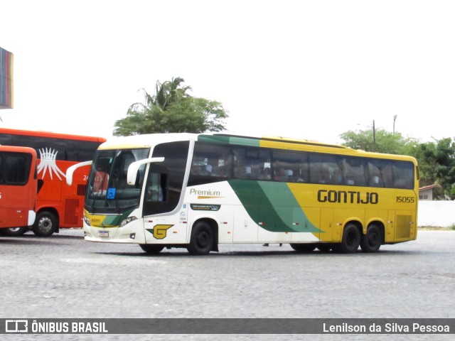 Empresa Gontijo de Transportes 15055 na cidade de Caruaru, Pernambuco, Brasil, por Lenilson da Silva Pessoa. Número da foto: #12912584.
