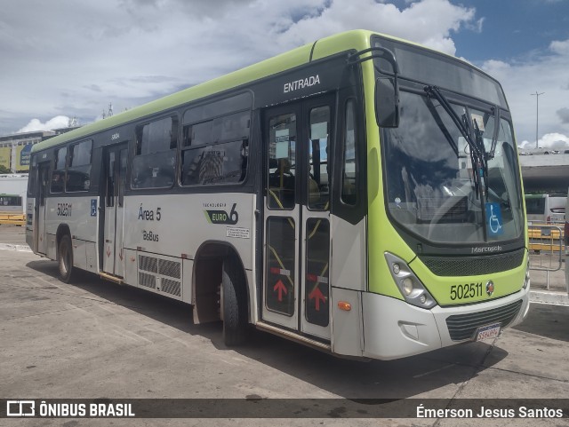 BsBus Mobilidade 502511 na cidade de Brasília, Distrito Federal, Brasil, por Émerson Jesus Santos. Número da foto: #12912484.