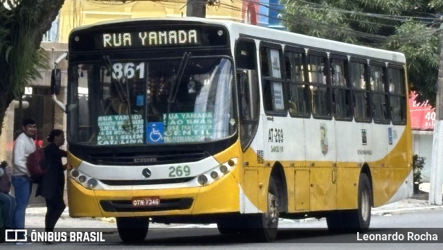 Empresa de Transportes Nova Marambaia AT-269 na cidade de Belém, Pará, Brasil, por Leonardo Rocha. Número da foto: #12912374.