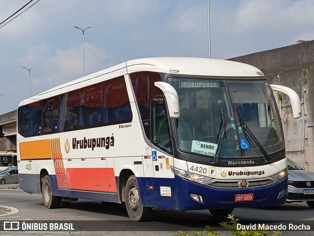 Auto Viação Urubupungá 4420 na cidade de Cotia, São Paulo, Brasil, por David Macedo Rocha. Número da foto: #12911892.