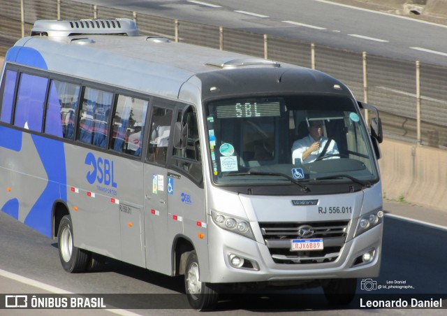 SBL Transportes RJ 556.011 na cidade de Resende, Rio de Janeiro, Brasil, por Leonardo Daniel. Número da foto: #12911817.