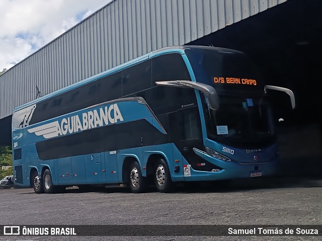 Viação Águia Branca 51110 na cidade de Ponte Nova, Minas Gerais, Brasil, por Samuel Tomás de Souza. Número da foto: #12911260.
