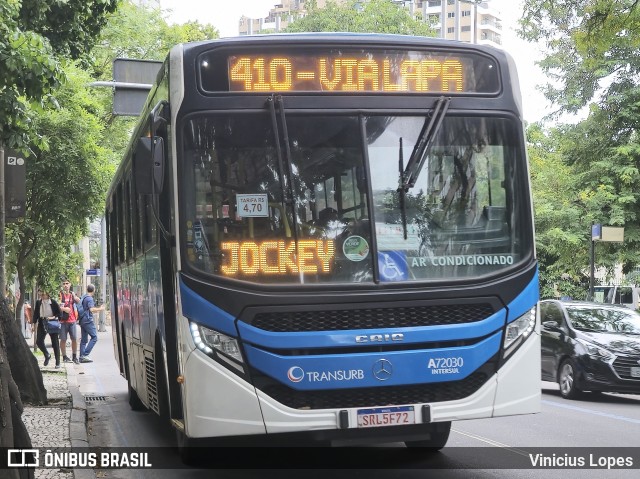 Transurb A72030 na cidade de Rio de Janeiro, Rio de Janeiro, Brasil, por Vinicius Lopes. Número da foto: #12911477.