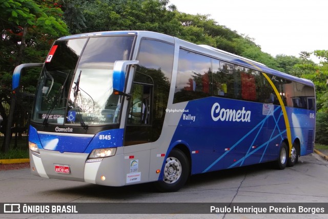 Viação Cometa 8145 na cidade de São Paulo, São Paulo, Brasil, por Paulo Henrique Pereira Borges. Número da foto: #12912480.
