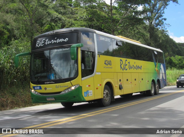 R&E Turismo 4240 na cidade de São Domingos do Prata, Minas Gerais, Brasil, por Adrian Sena. Número da foto: #12912044.