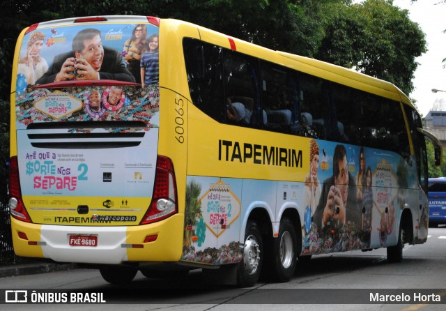 Viação Itapemirim 60065 na cidade de Rio de Janeiro, Rio de Janeiro, Brasil, por Marcelo Horta. Número da foto: #12913208.