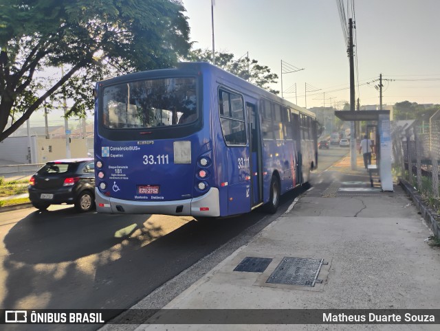 Transportes Capellini 33.111 na cidade de Hortolândia, São Paulo, Brasil, por Matheus Duarte Souza. Número da foto: #12911223.