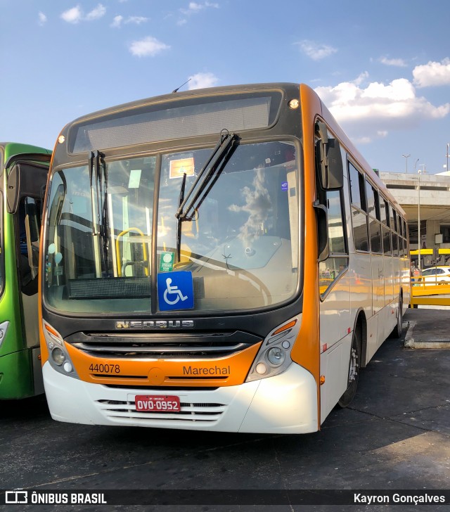 Auto Viação Marechal Brasília 440078 na cidade de Brasília, Distrito Federal, Brasil, por Kayron Gonçalves. Número da foto: #12913879.
