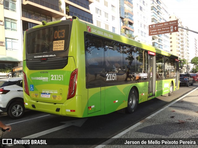 Viação Pendotiba 2.1.151 na cidade de Niterói, Rio de Janeiro, Brasil, por Jerson de Mello Peixoto Pereira. Número da foto: #12913844.