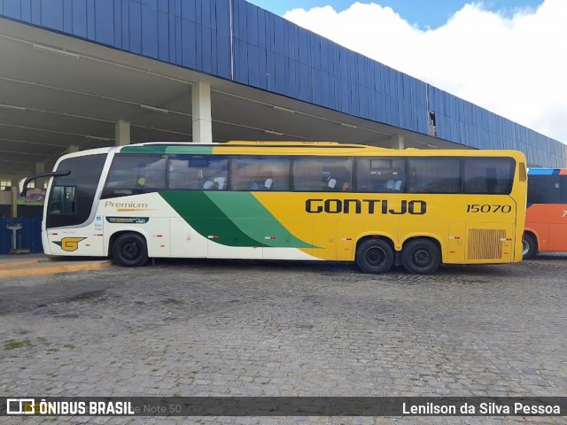 Empresa Gontijo de Transportes 15070 na cidade de Caruaru, Pernambuco, Brasil, por Lenilson da Silva Pessoa. Número da foto: #12912590.