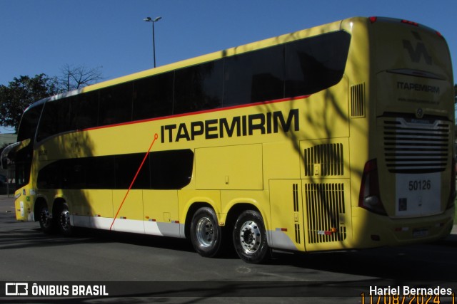 Viação Itapemirim 50126 na cidade de Curitiba, Paraná, Brasil, por Hariel Bernades. Número da foto: #12911047.