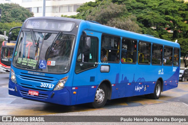 Viação Zurick 30787 na cidade de Belo Horizonte, Minas Gerais, Brasil, por Paulo Henrique Pereira Borges. Número da foto: #12912471.