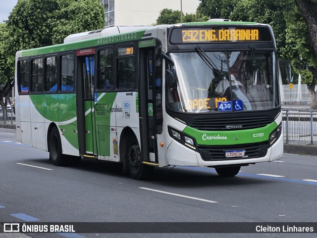 Caprichosa Auto Ônibus C27097 na cidade de Rio de Janeiro, Rio de Janeiro, Brasil, por Cleiton Linhares. Número da foto: #12912272.