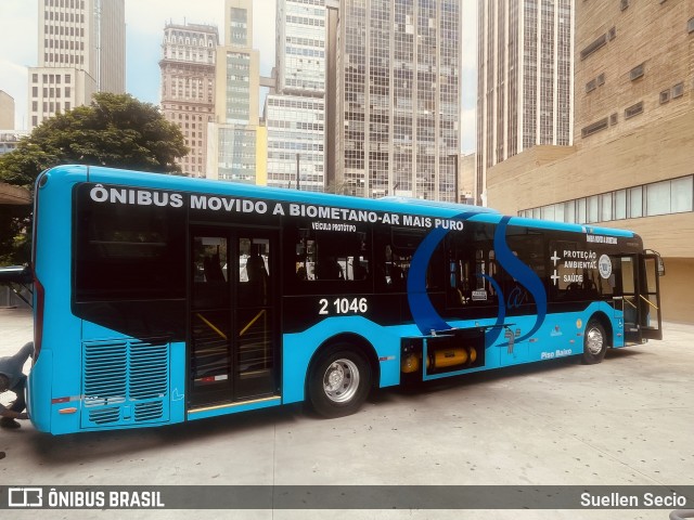 Sambaíba Transportes Urbanos 2 1046 na cidade de São Paulo, São Paulo, Brasil, por Suellen Secio. Número da foto: #12911928.
