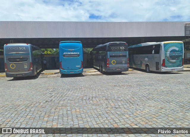 Viação Águia Branca 33110 na cidade de Cruz das Almas, Bahia, Brasil, por Flávio  Santos. Número da foto: #12912890.