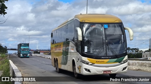 Empresa Gontijo de Transportes 19585 na cidade de Escada, Pernambuco, Brasil, por Pedro Francisco Junior. Número da foto: #12912572.