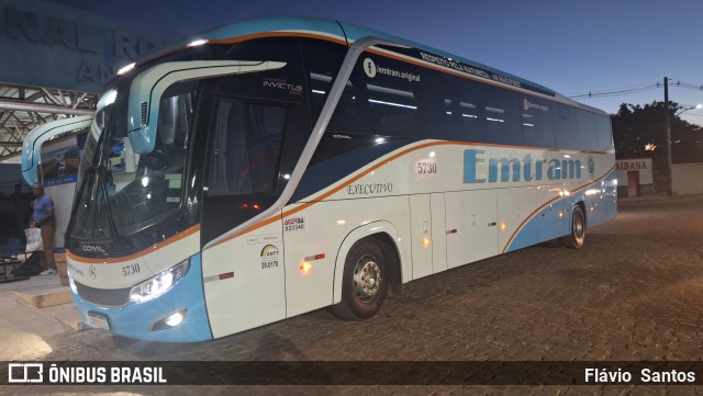 Emtram 5730 na cidade de Barra da Estiva, Bahia, Brasil, por Flávio  Santos. Número da foto: #12911354.