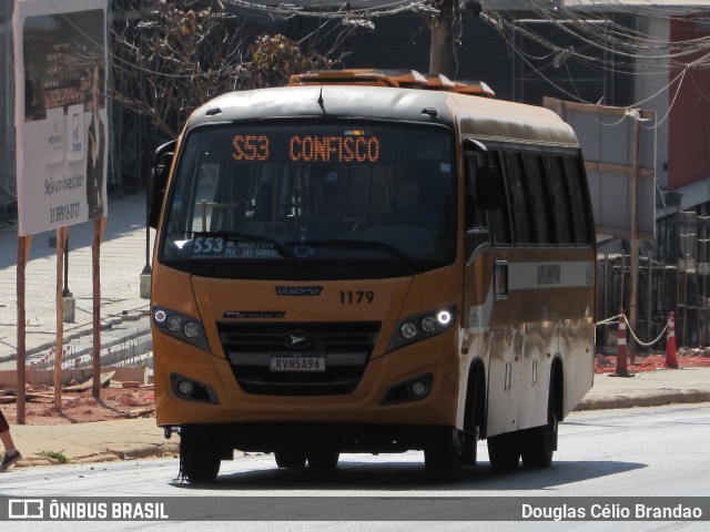 Transporte Suplementar de Belo Horizonte 1179 na cidade de Belo Horizonte, Minas Gerais, Brasil, por Douglas Célio Brandao. Número da foto: #12913569.