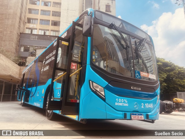 Sambaíba Transportes Urbanos 2 1046 na cidade de São Paulo, São Paulo, Brasil, por Suellen Secio. Número da foto: #12911915.