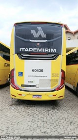 Viação Nova Itapemirim 60436 na cidade de Governador Valadares, Minas Gerais, Brasil, por Wilton Roberto. Número da foto: #12913610.