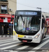 Viação Campo dos Ouros 3263 na cidade de Guarulhos, São Paulo, Brasil, por Felipe Mariz. Número da foto: #12911814.