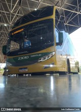 Empresa Gontijo de Transportes 23010 na cidade de Patos de Minas, Minas Gerais, Brasil, por Luis Guilherme Costa. Número da foto: #12911821.