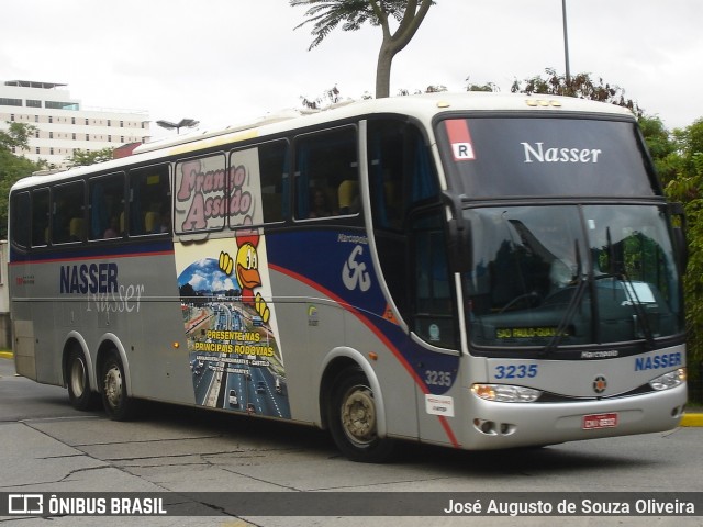 Viação Nasser 3235 na cidade de São Paulo, São Paulo, Brasil, por José Augusto de Souza Oliveira. Número da foto: #12915241.