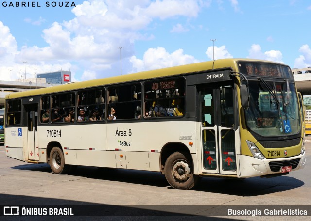 BsBus Mobilidade 710814 na cidade de Brasília, Distrito Federal, Brasil, por Busologia Gabrielística. Número da foto: #12914841.