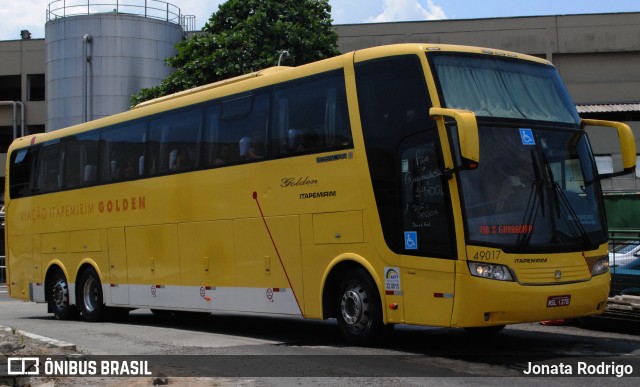 Viação Itapemirim 49017 na cidade de Rio de Janeiro, Rio de Janeiro, Brasil, por Jonata Rodrigo. Número da foto: #12914324.