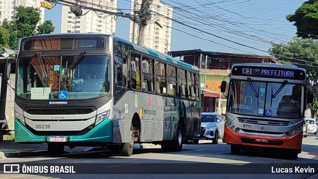 Auto Viação Urubupungá 00239 na cidade de Osasco, São Paulo, Brasil, por Lucas Kevin. Número da foto: #12914932.