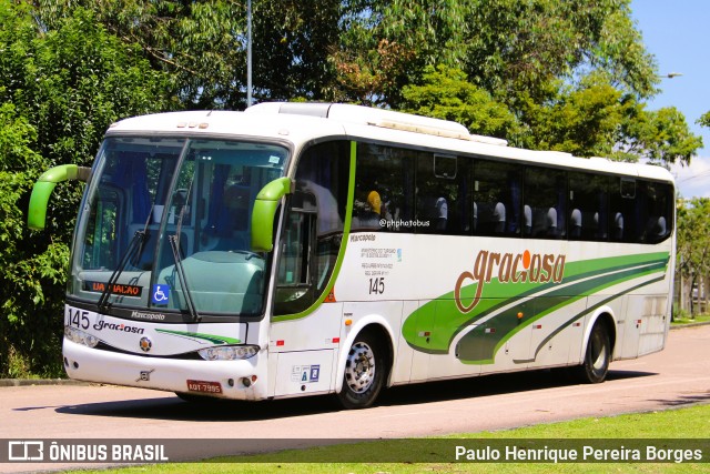 Viação Graciosa 145 na cidade de Curitiba, Paraná, Brasil, por Paulo Henrique Pereira Borges. Número da foto: #12915365.