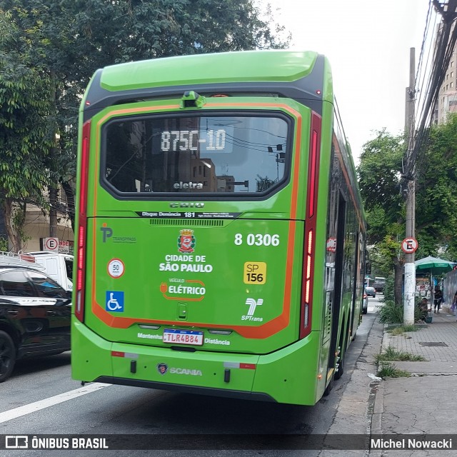 TRANSPPASS - Transporte de Passageiros 8 0306 na cidade de São Paulo, São Paulo, Brasil, por Michel Nowacki. Número da foto: #12915779.