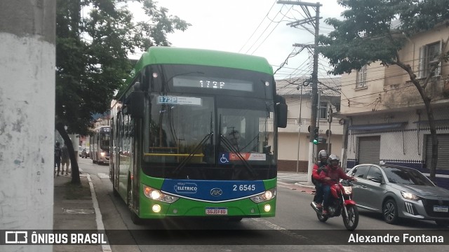 Transcooper > Norte Buss 2 6545 na cidade de São Paulo, São Paulo, Brasil, por Alexandre Fontana. Número da foto: #12914926.
