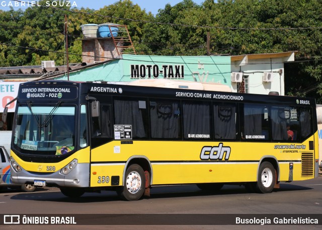 Crucero del Norte 230 na cidade de Foz do Iguaçu, Paraná, Brasil, por Busologia Gabrielística. Número da foto: #12914784.