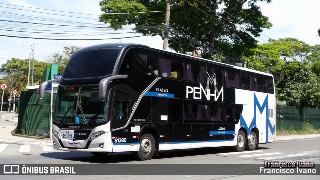 Empresa de Ônibus Nossa Senhora da Penha 61280 na cidade de São Paulo, São Paulo, Brasil, por Francisco Ivano. Número da foto: #12916114.