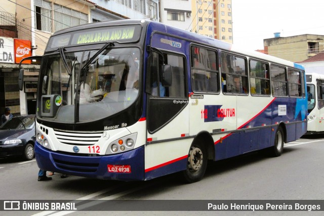Colitur Transportes Rodoviários 112 na cidade de Barra Mansa, Rio de Janeiro, Brasil, por Paulo Henrique Pereira Borges. Número da foto: #12915392.