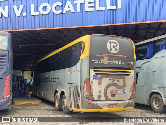 RodeRotas - Rotas de Viação do Triângulo 7744 na cidade de Vilhena, Rondônia, Brasil, por Busologia Em Vilhena. Número da foto: #12915459.