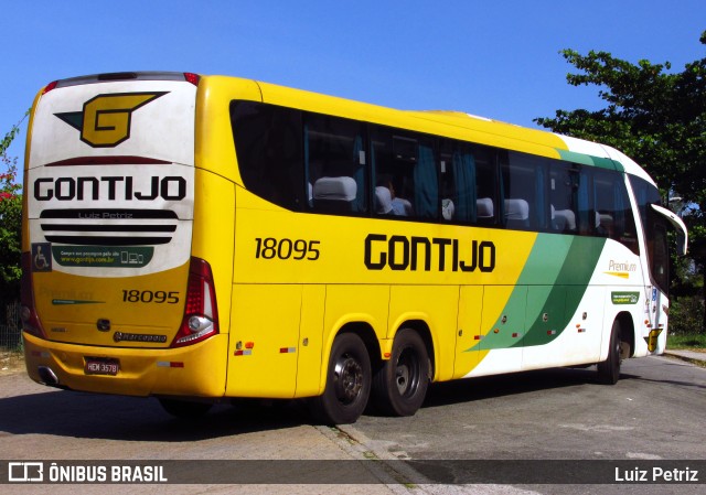 Empresa Gontijo de Transportes 18095 na cidade de Resende, Rio de Janeiro, Brasil, por Luiz Petriz. Número da foto: #12914115.
